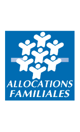 Logo de la Caisse d'Allocations Familiales.